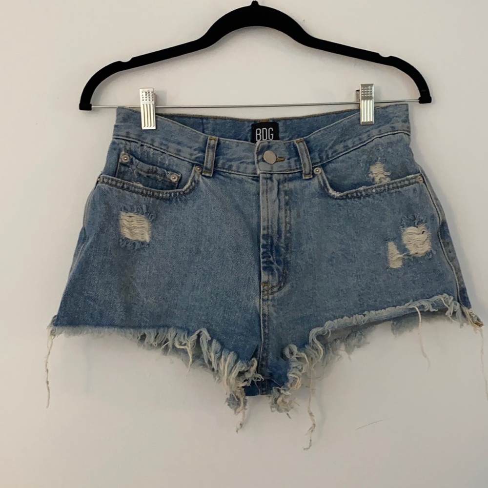 BDG denim shorts